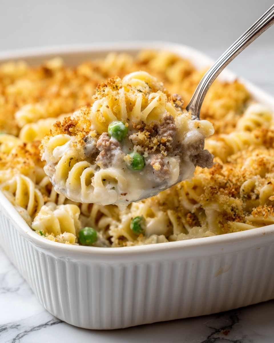 Creamy Chicken Noodle Casserole Recipe - Recipe Image