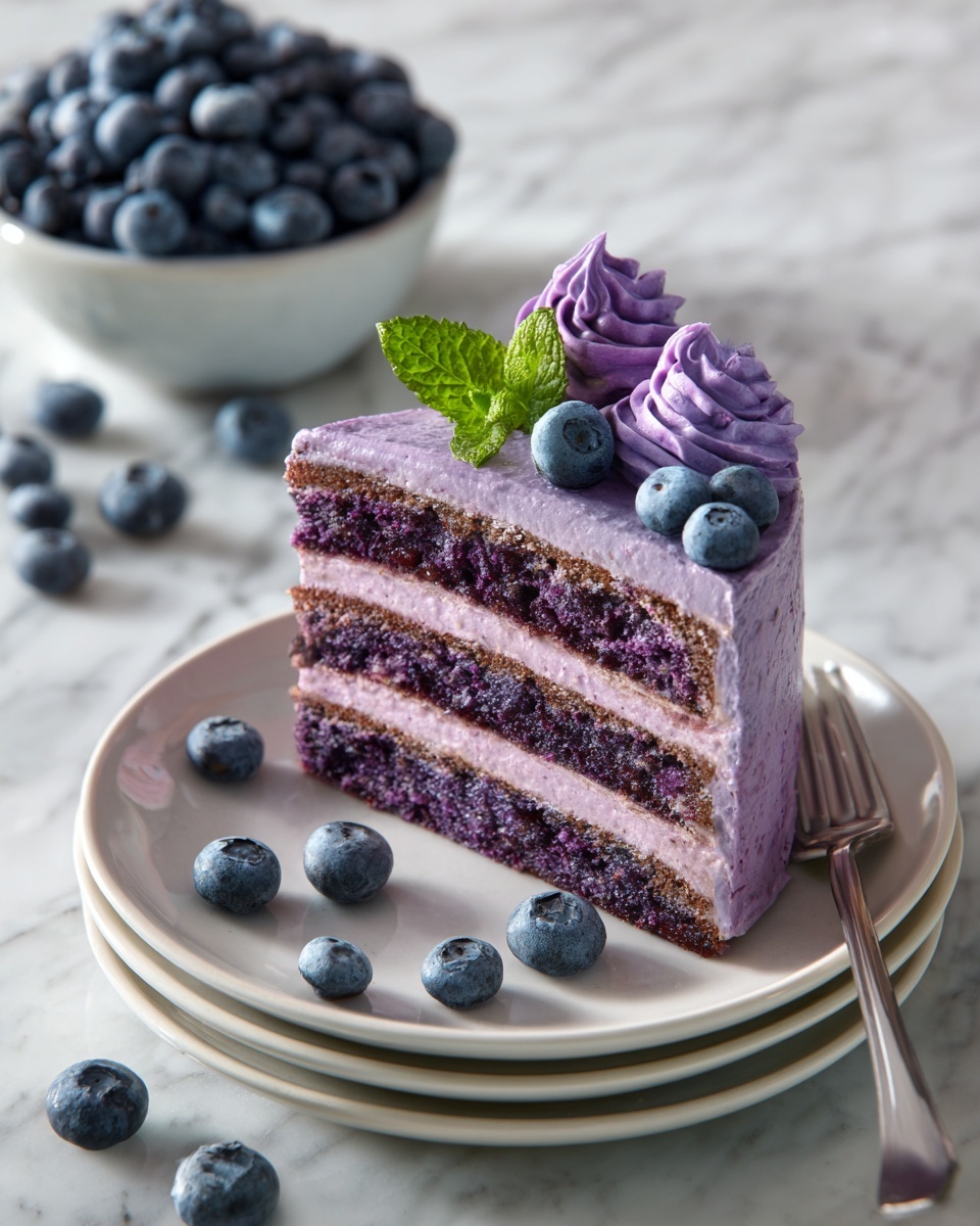 Purple Velvet Cake Recipe - Recipe Image