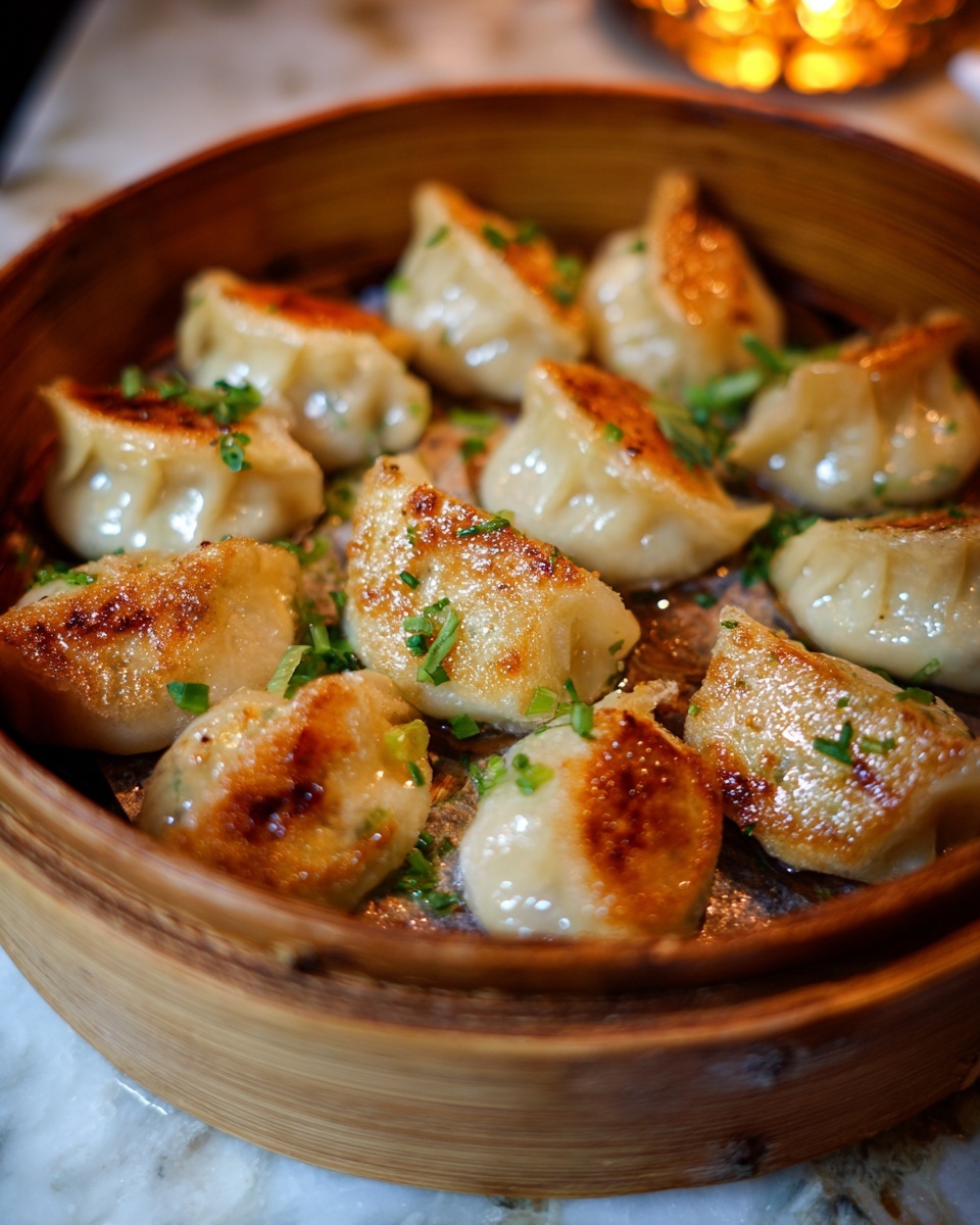 Pan-Fried Pork Dumplings (Potstickers) Recipe - Recipe Image
