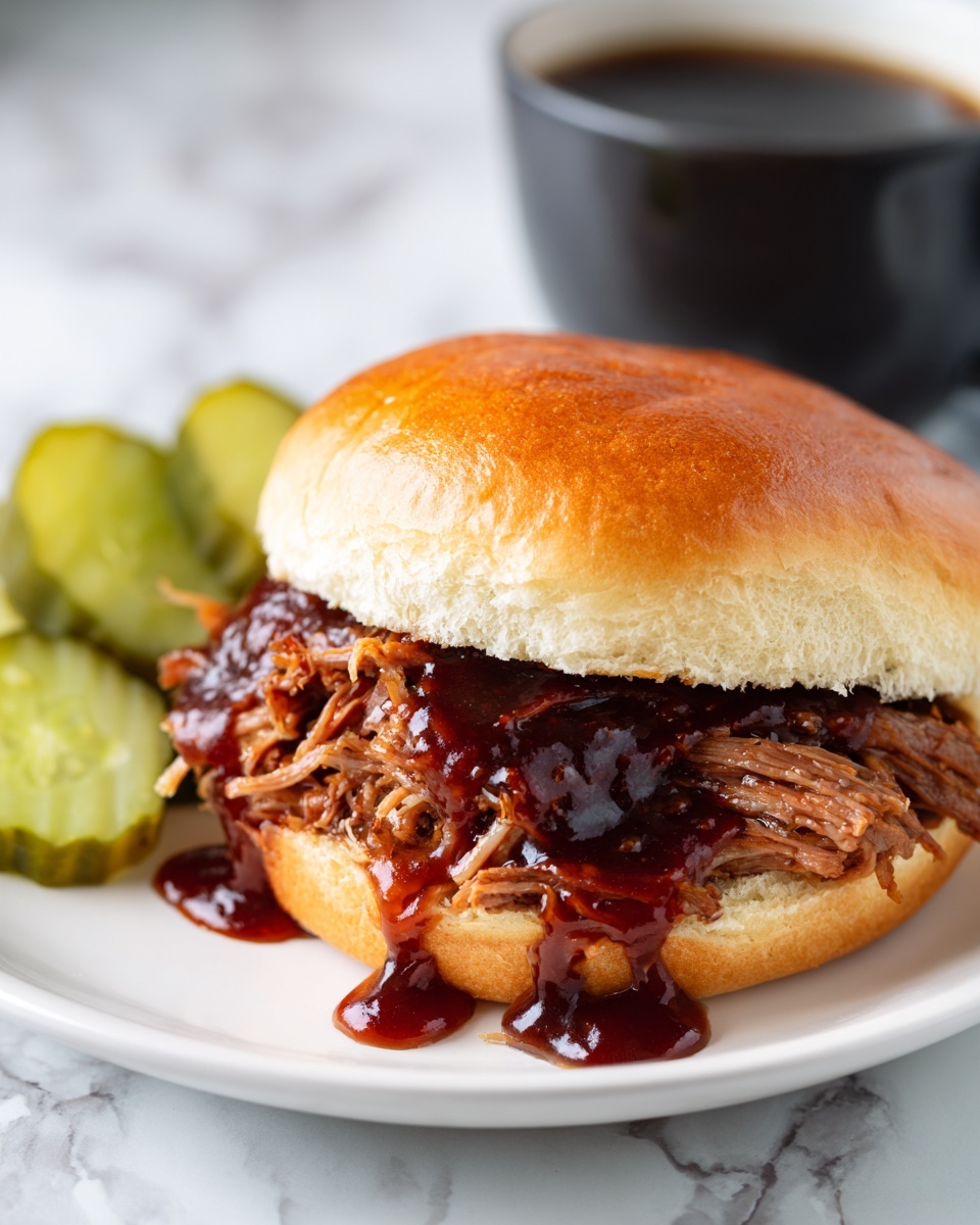 Slow Cooker Hot Honey Chicken Sandwiches Recipe - Recipe Image