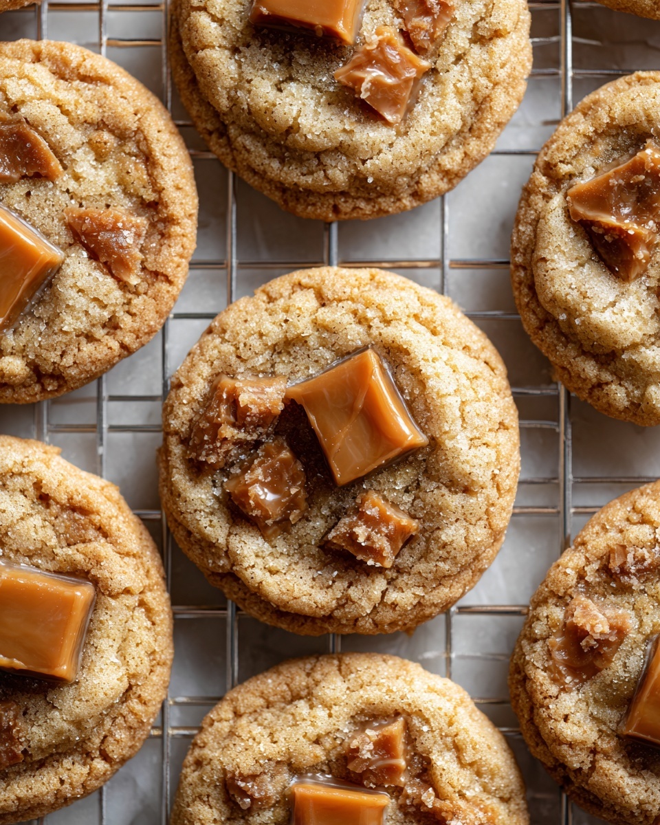 Thick and Chewy Peanut Butter Butterfinger Cookies Recipe - Recipe Image