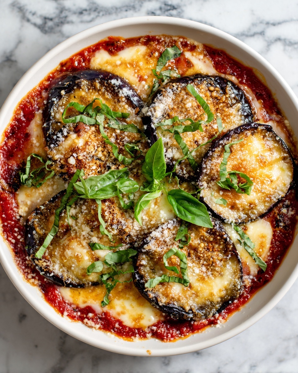 Skillet Eggplant Parmesan Recipe - Recipe Image