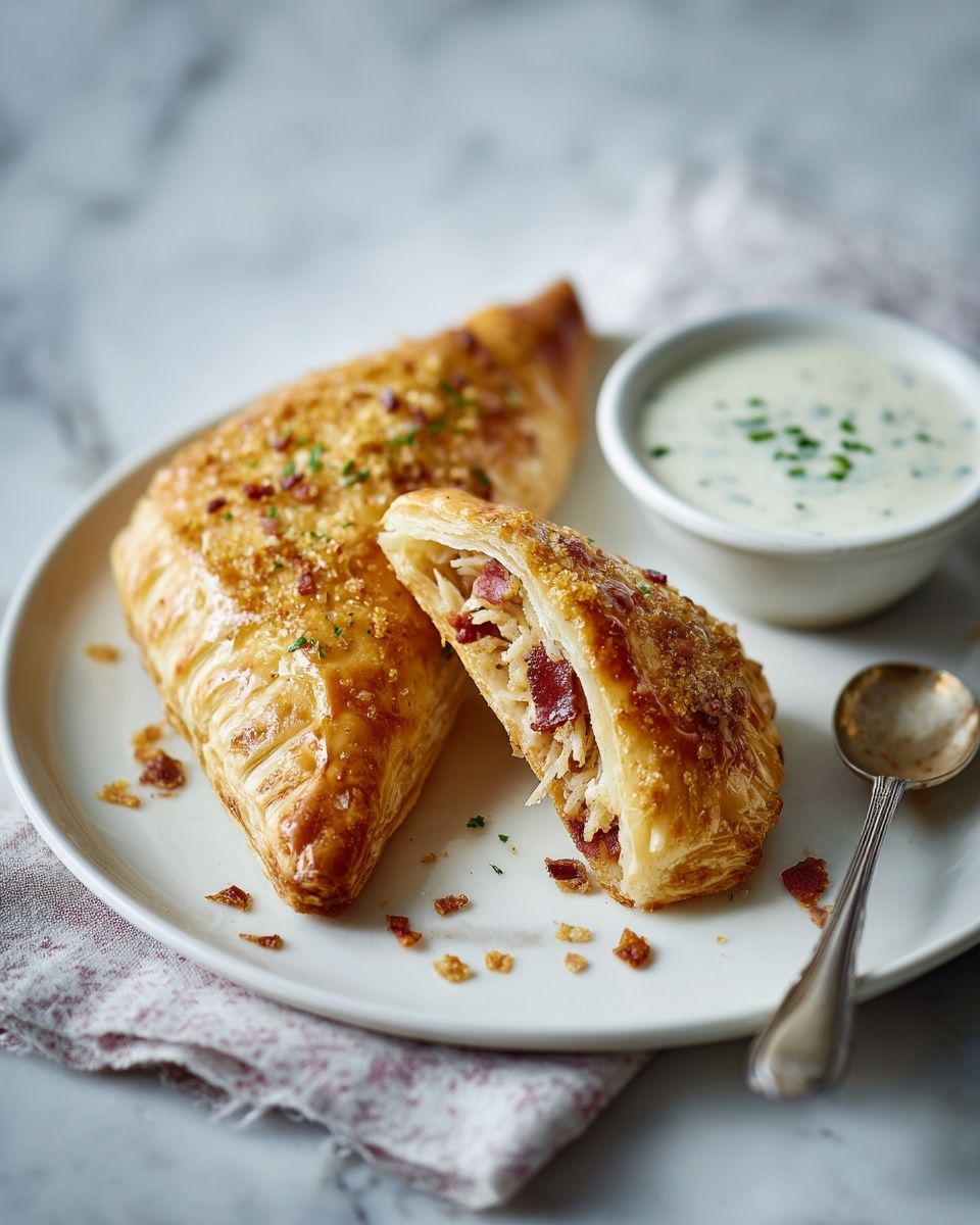 Buffalo Chicken Pastry Bites Recipe - Recipe Image
