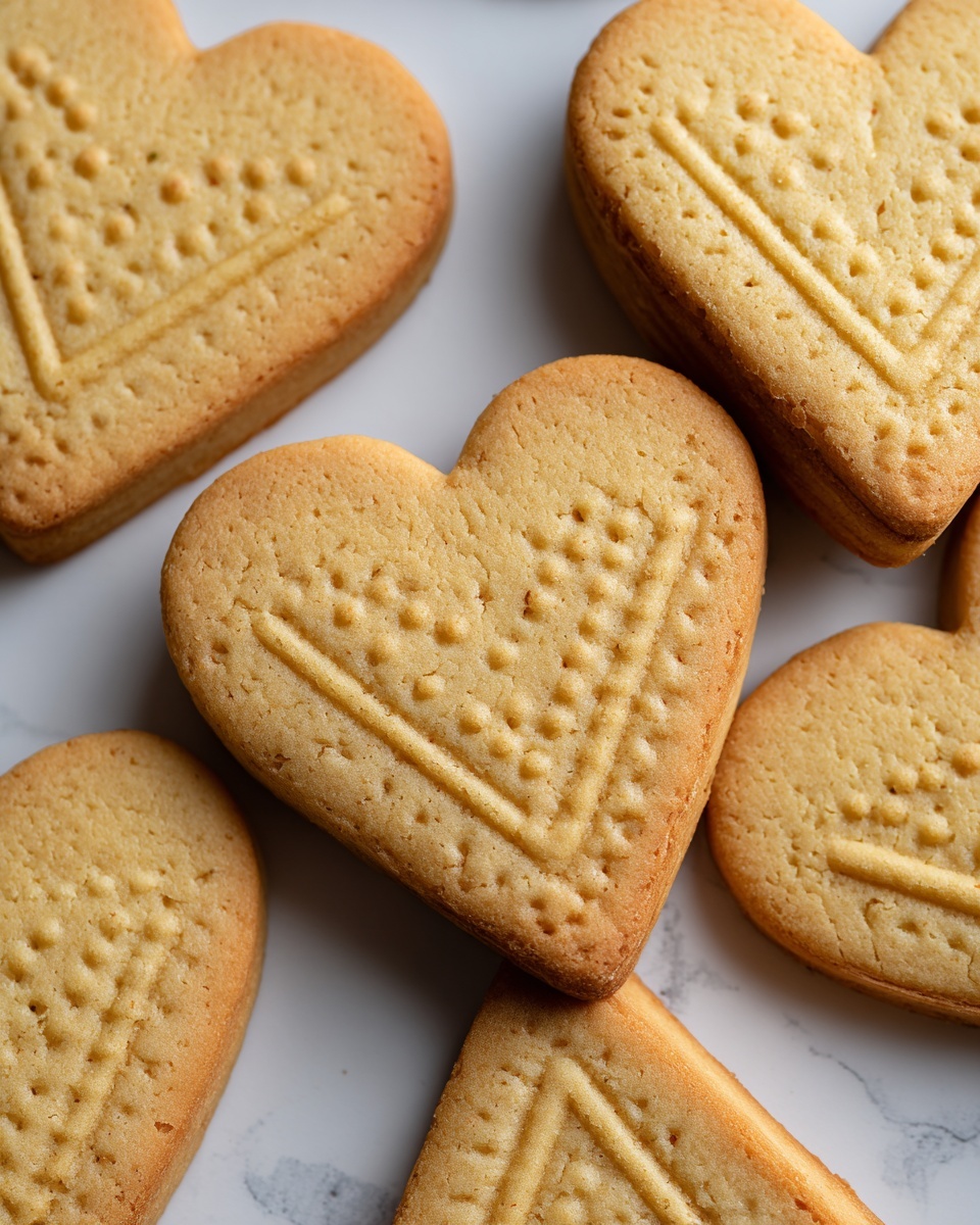 Heart-Shaped Peanut Butter Cookies Recipe - Recipe Image