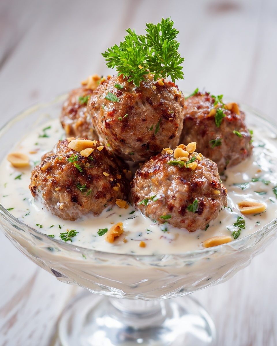 Greek-Inspired Lamb Meatballs Recipe - Recipe Image