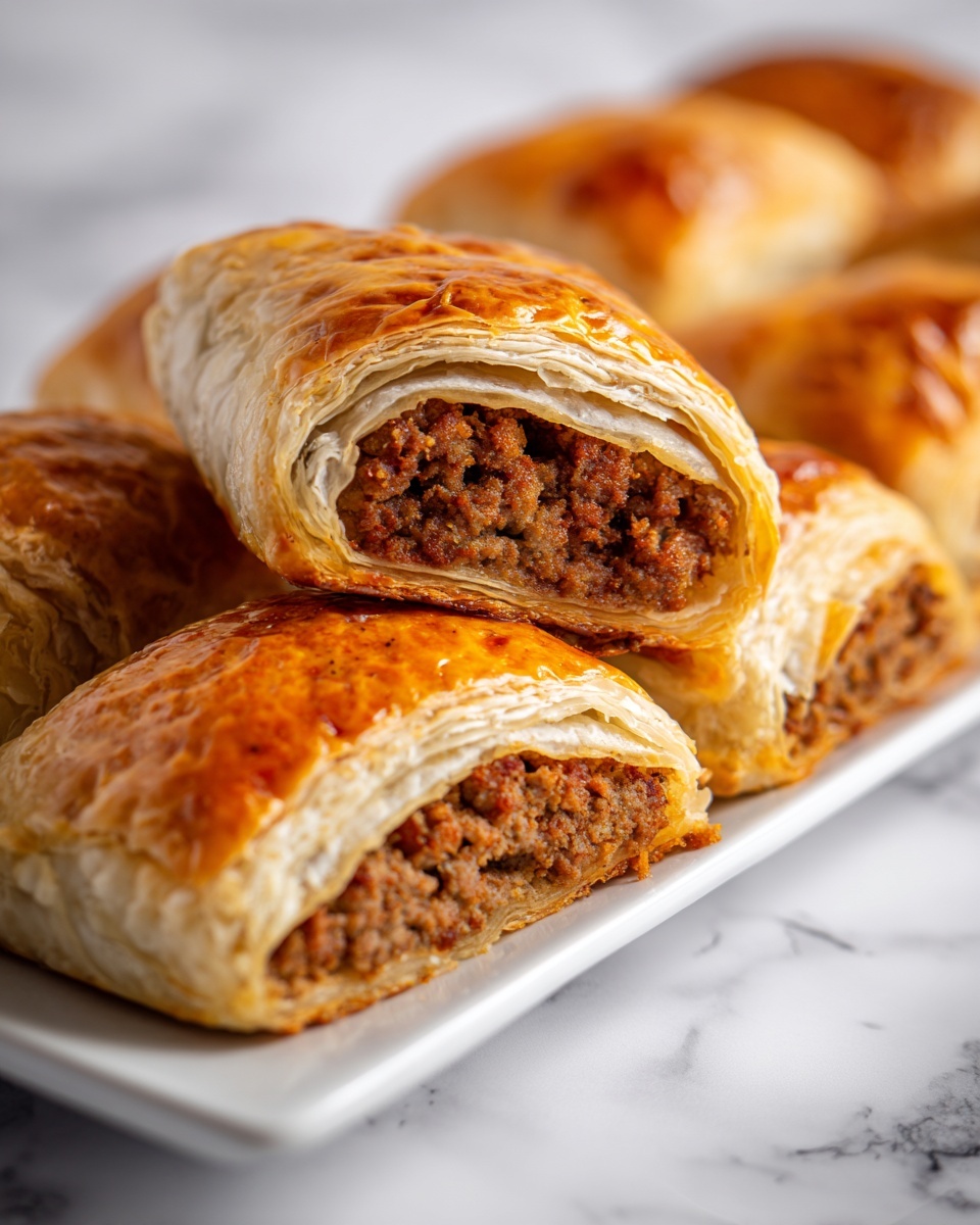 British Sausage Rolls Recipe - Recipe Image