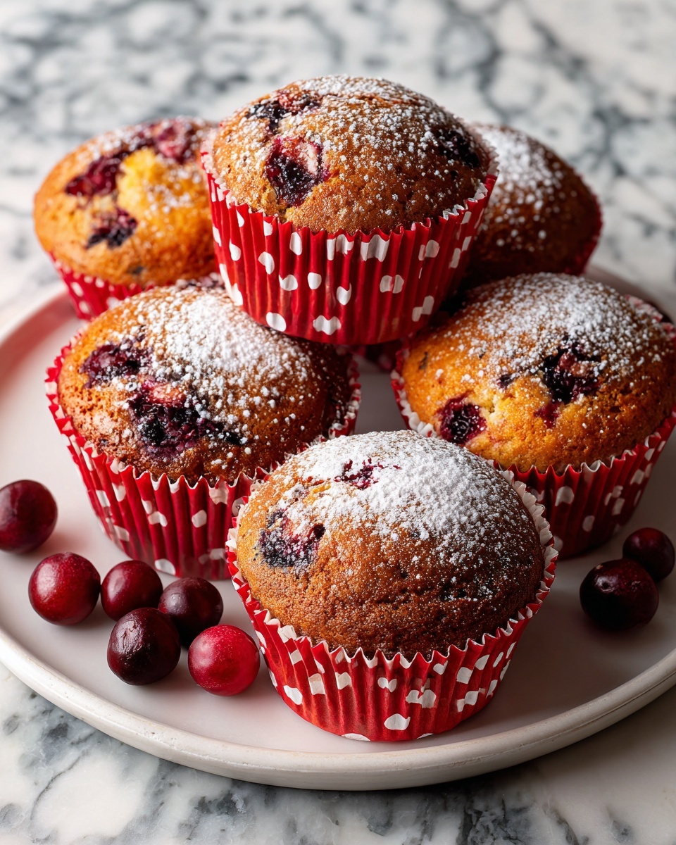 Cranberry Orange Muffins with Greek Yogurt Recipe - Recipe Image