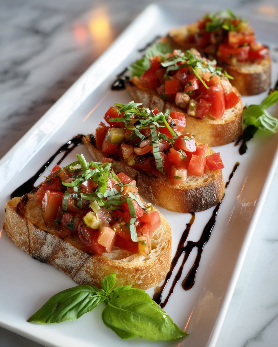 Tomato and Pepper Bruschetta Recipe - Recipe Image