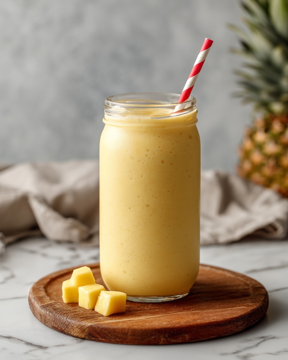 Mango Pineapple Smoothie Recipe - Recipe Image