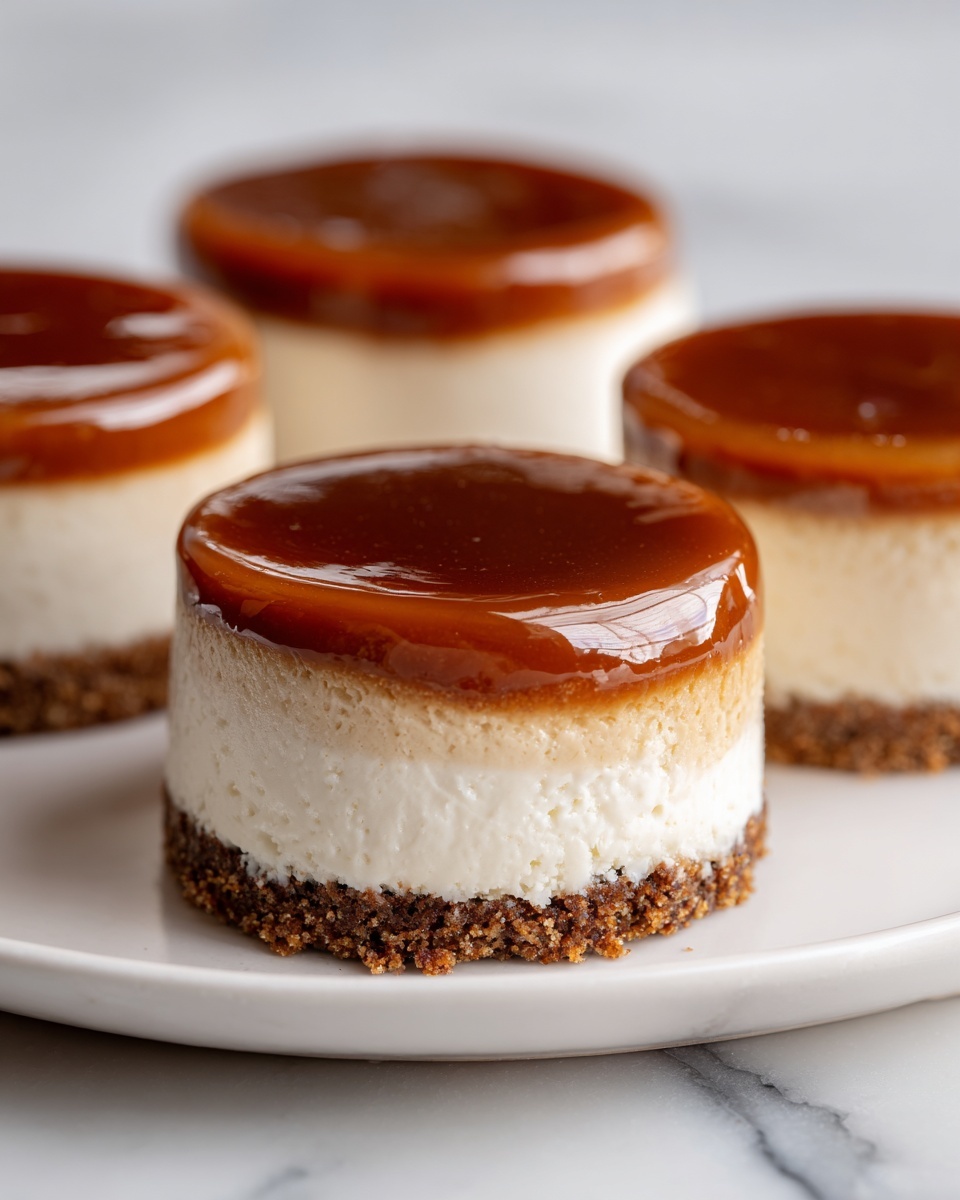 Mini Crème Brûlée Cheesecakes Recipe - Recipe Image