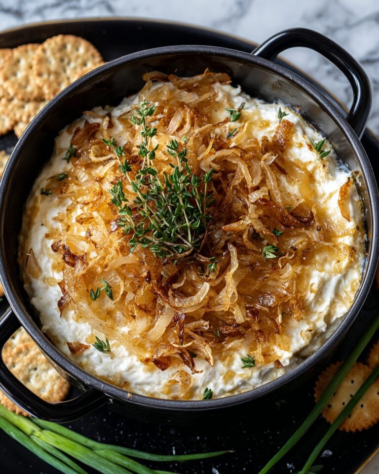 Creamy French Onion Dip Recipe