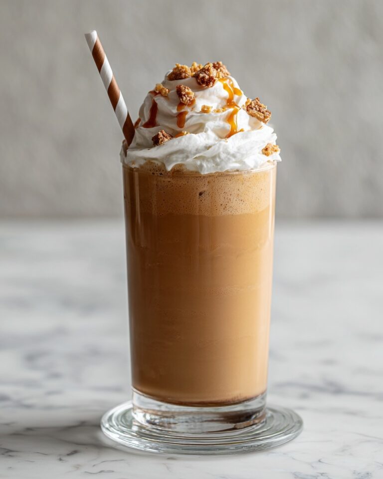 Toffee Coffee Frappé Recipe