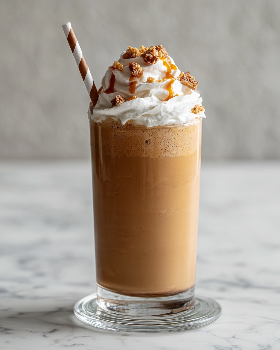 Toffee Coffee Frappé Recipe - Recipe Image