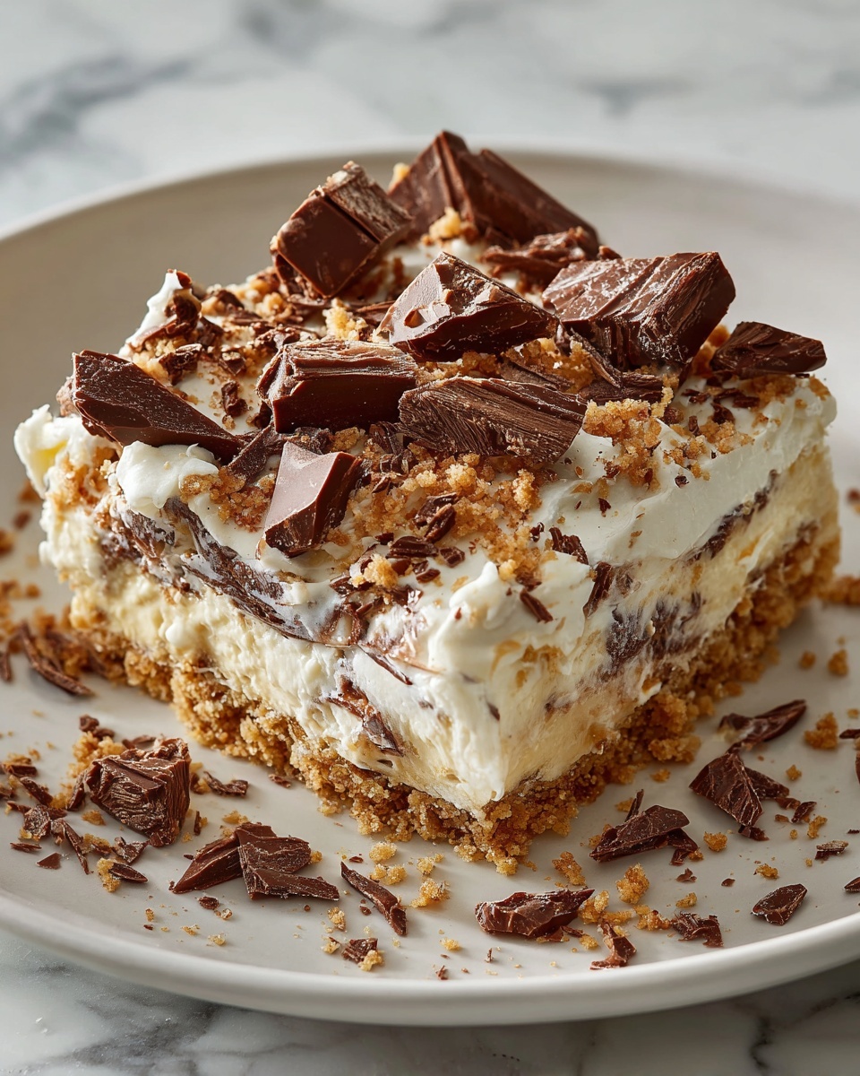 Heath Bar Poke Cake Recipe - Recipe Image