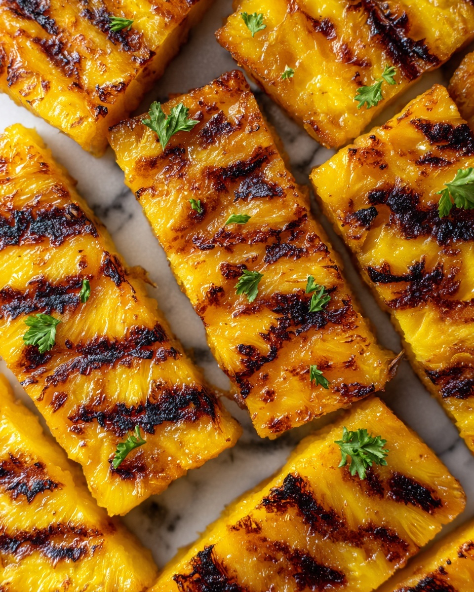 Brown Sugar Grilled Pineapple Recipe - Recipe Image