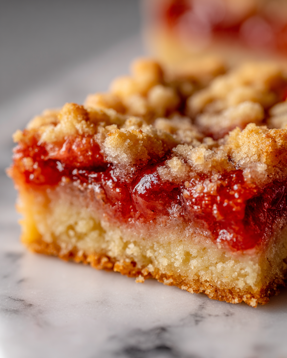 Rhubarb Dump Cake Recipe - Recipe Image