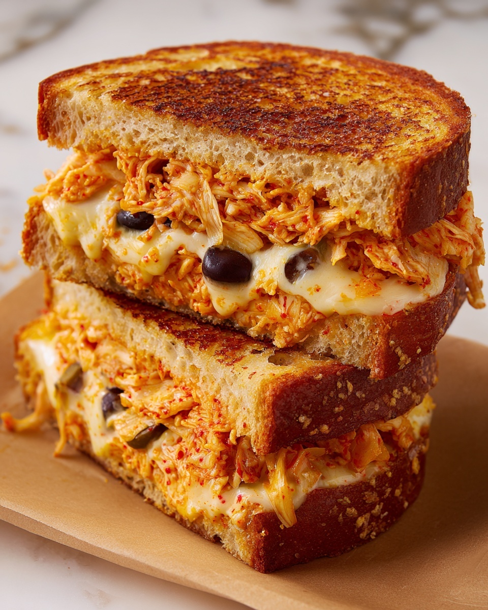 Kimchi Grilled Cheese Recipe - Recipe Image