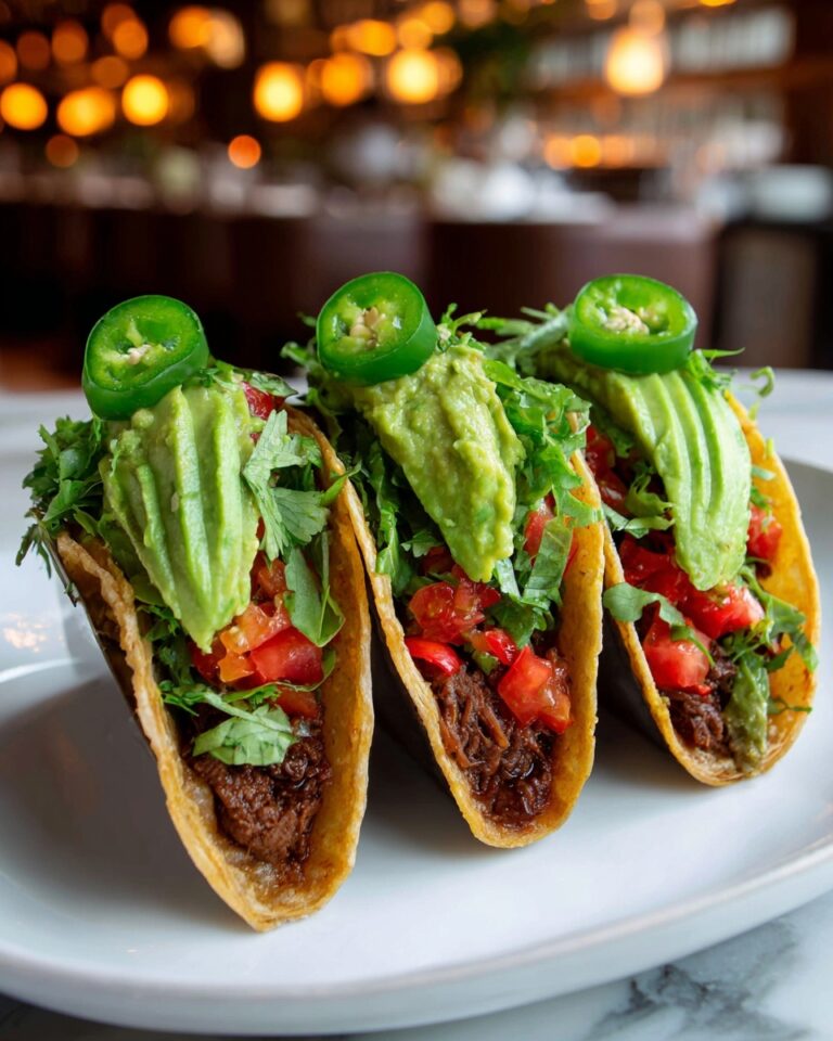 Poblano Chicken Tacos with Avocado-Jalapeño Salsa Recipe