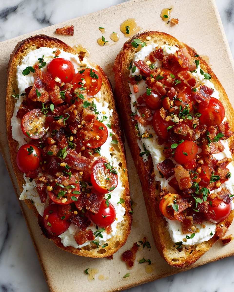 Caprese Garlic Bread That’s Irresistibly Delicious and Easy Recipe - Recipe Image