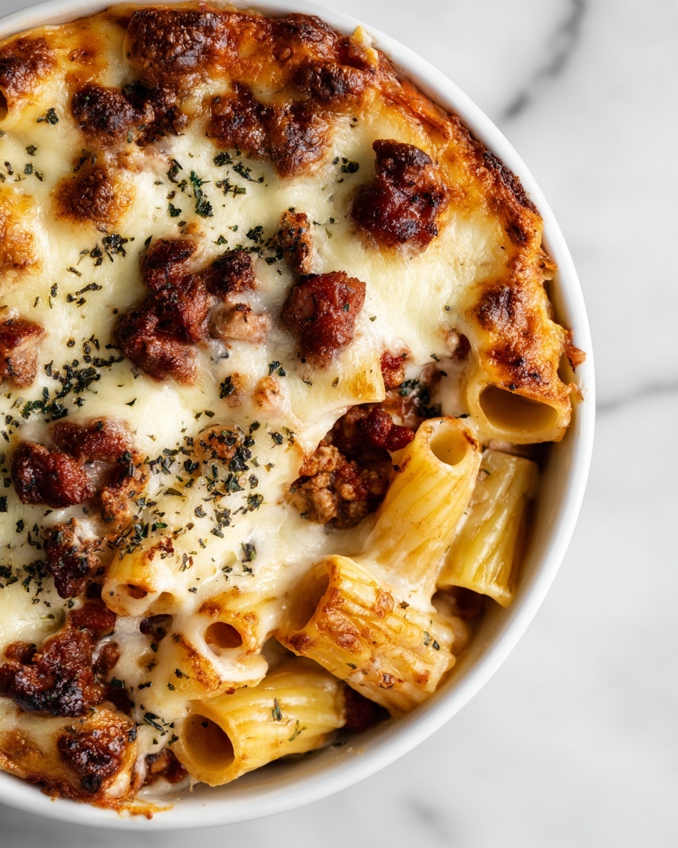 One-Pot Chicken Parmesan Mac & Cheese Recipe - Recipe Image