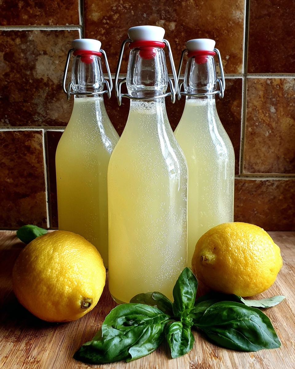Basil Lemonade Drink: Refreshing Summer Recipe - Recipe Image
