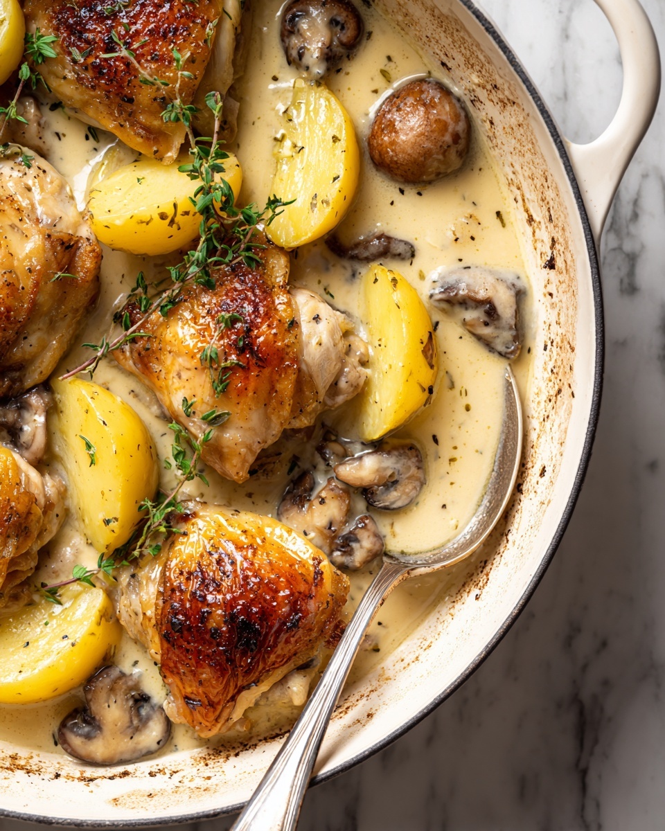 French Chicken Casserole Recipe - Recipe Image