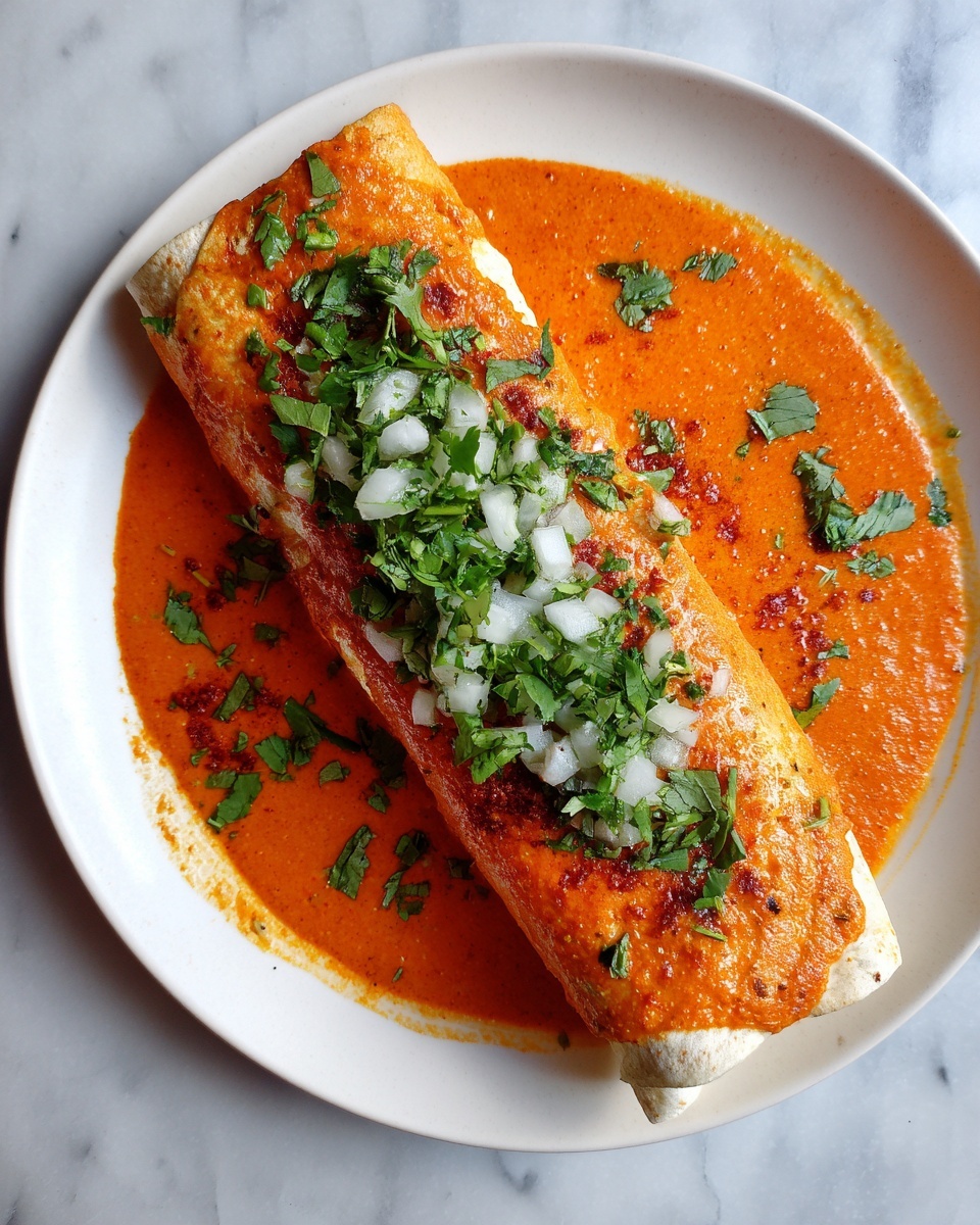 Wet Burritos with Enchilada Sauce and Cheddar Recipe - Recipe Image