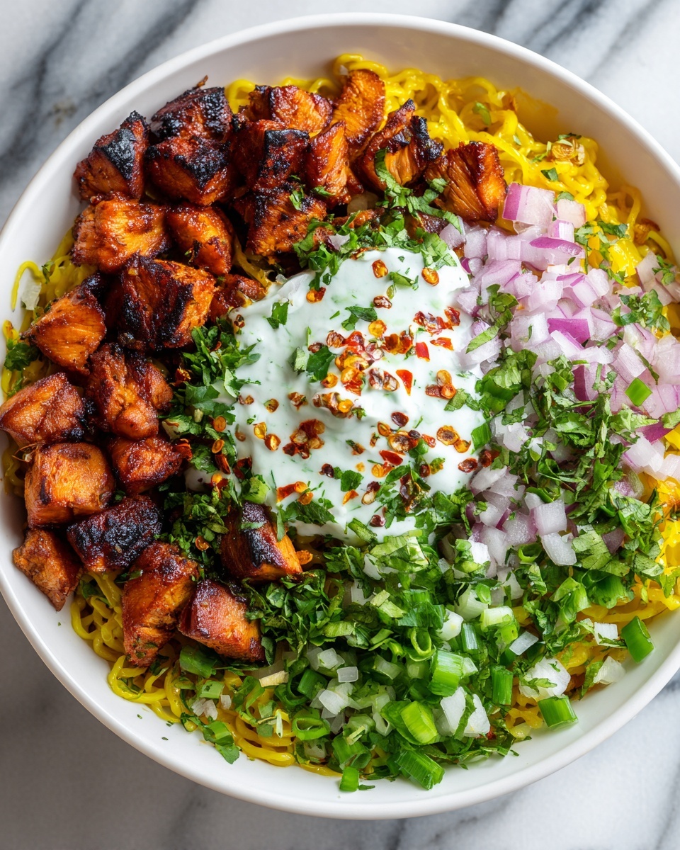 High Protein Mongolian Noodles Recipe - Recipe Image