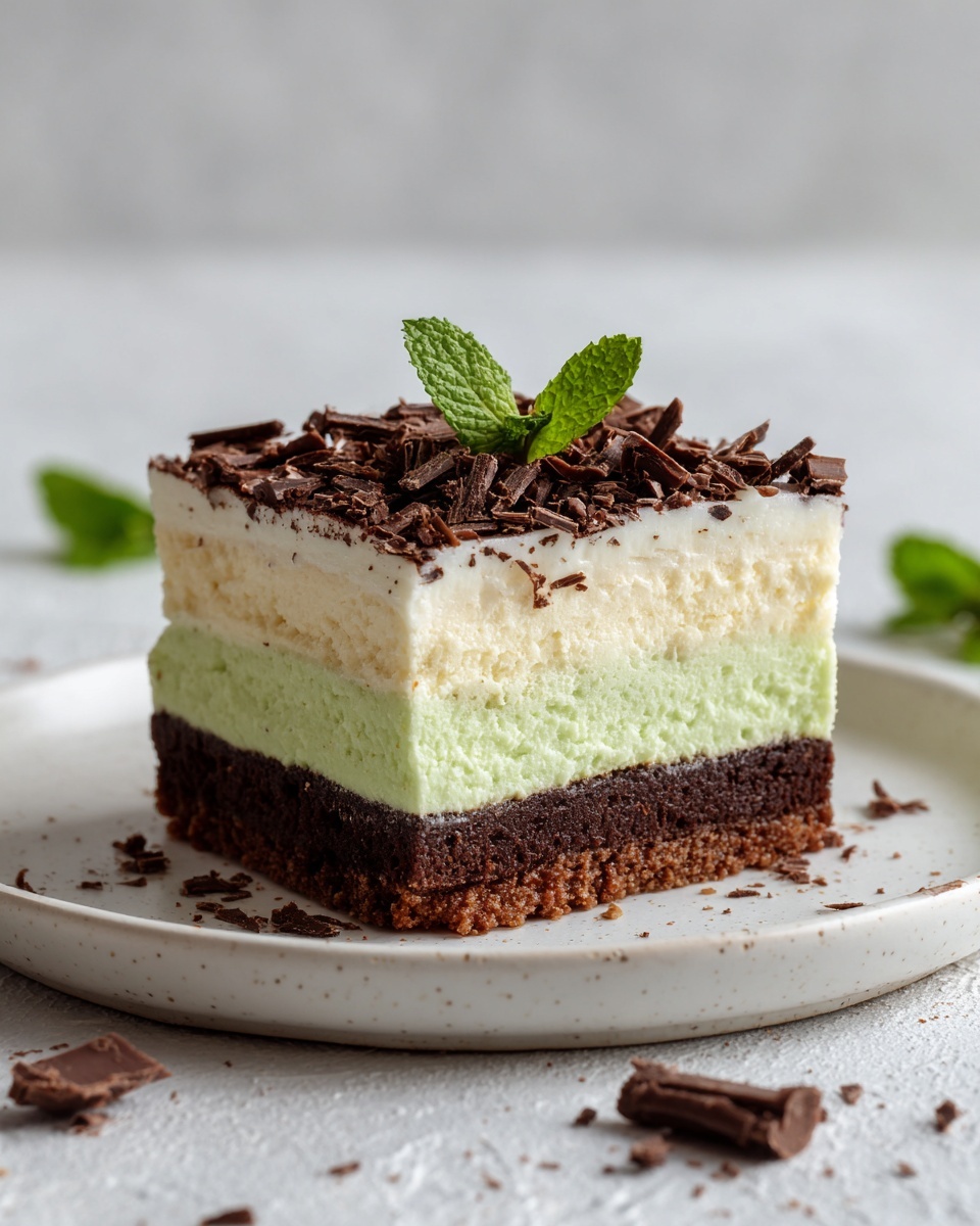 Andes Mint Poke Cake Recipe - Recipe Image