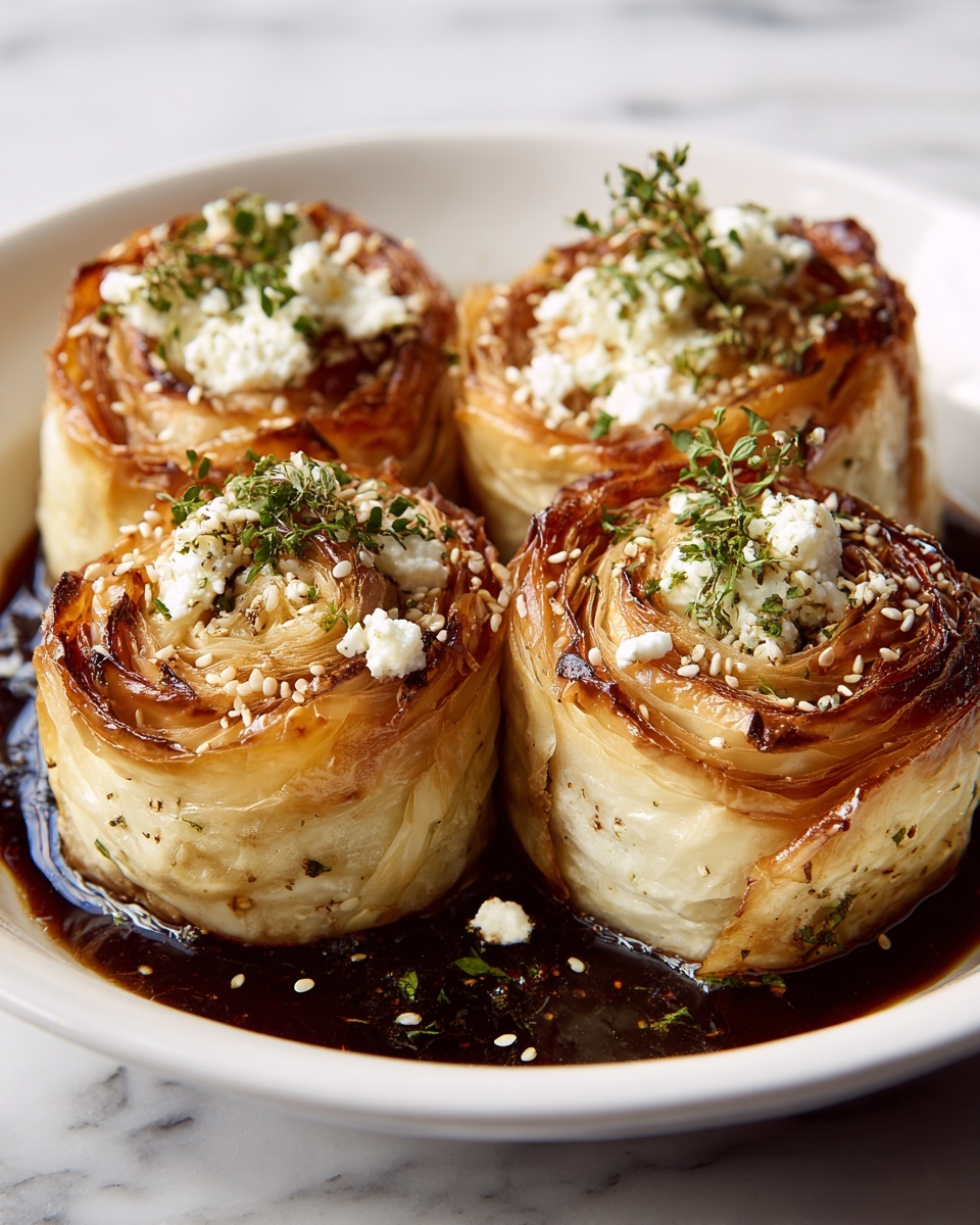 Oven Fried Feta Rolls with Chili Honey Recipe - Recipe Image