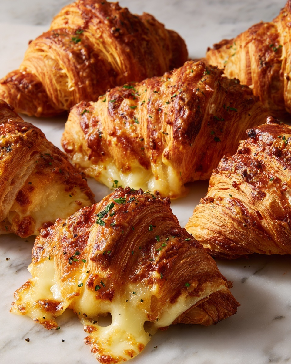 Easy Cheesy Chicken Crescent Rolls Recipe - Recipe Image