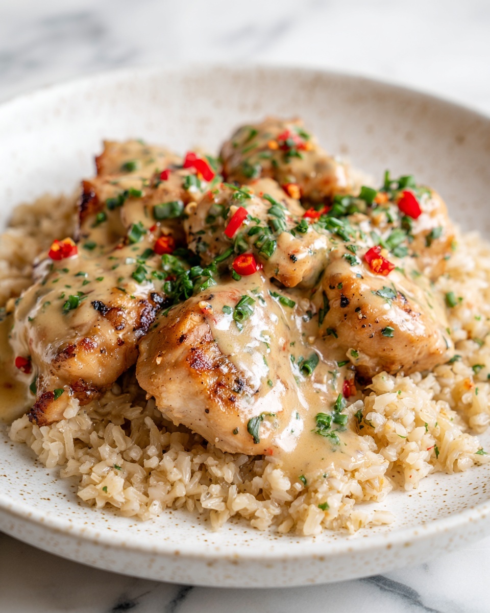 Salt and Chilli Chicken with Fried Rice and Satay Sauce Recipe - Recipe Image