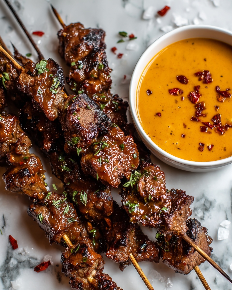 Bang Bang Chicken Skewers Recipe - Recipe Image