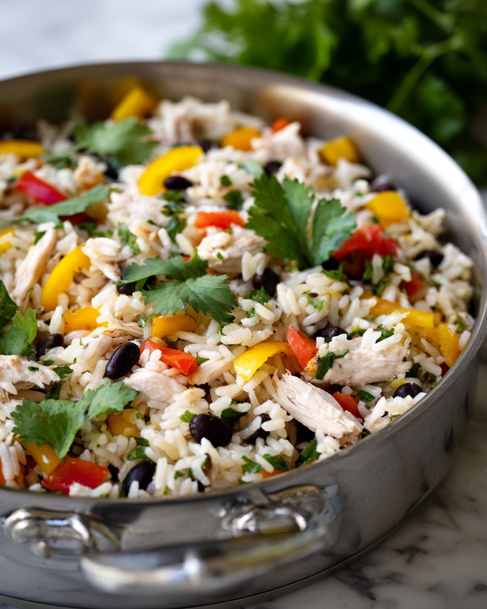 Instant Pot Weeknight Chicken and Rice Burrito Bowls Recipe - Recipe Image