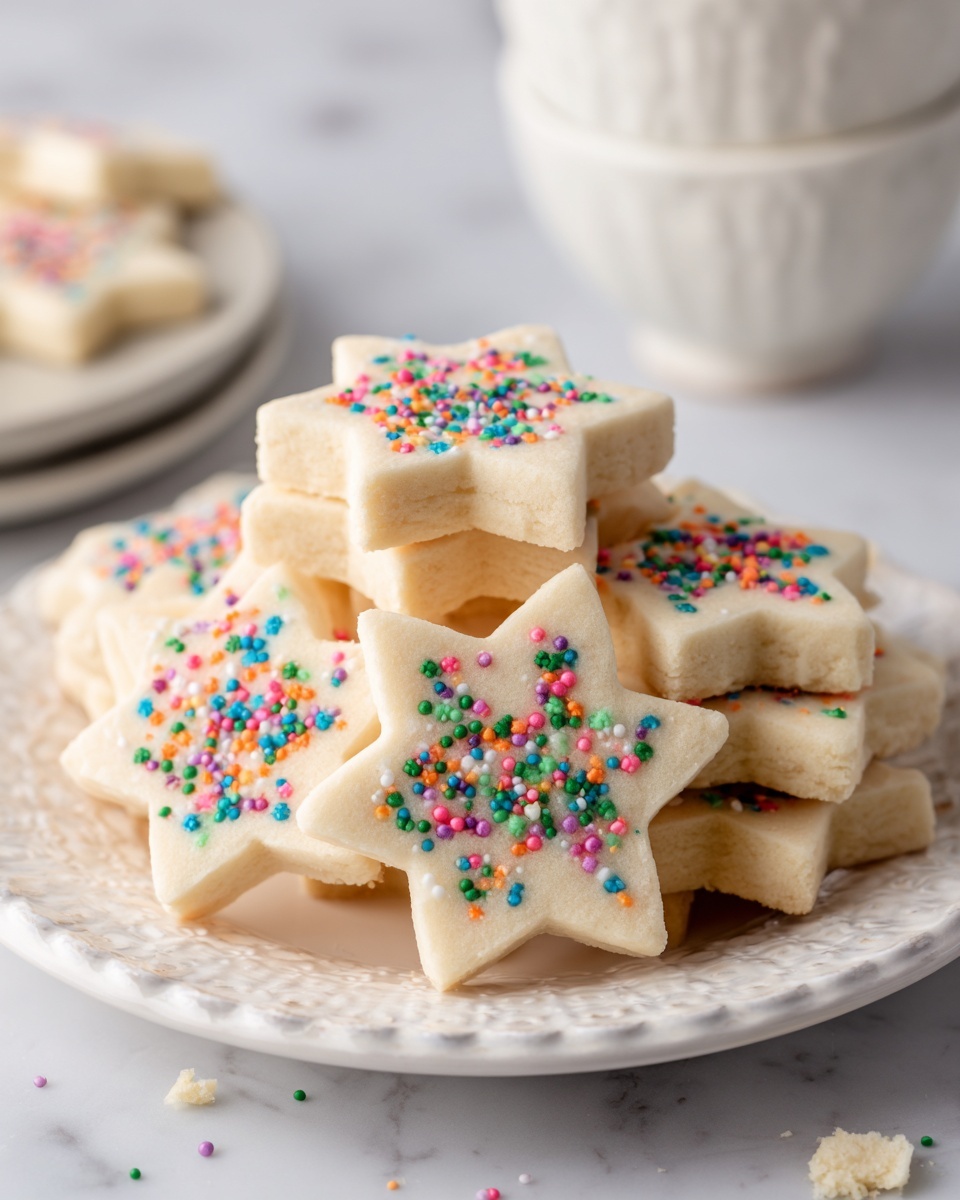 Easter Shortbread Cookie Bites Recipe - Recipe Image