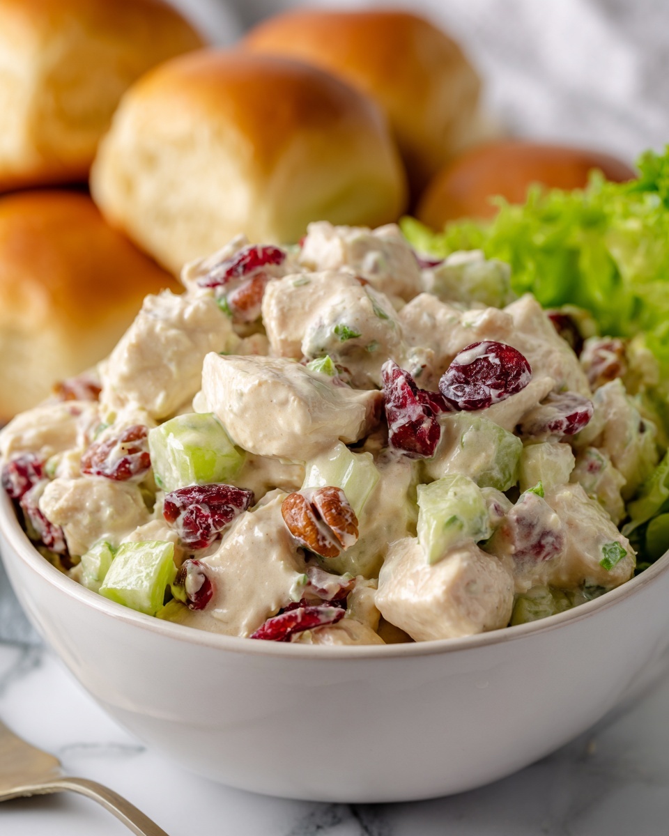 Cranberry Pecan Chicken Salad Recipe - Recipe Image