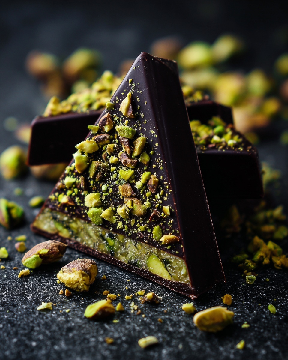 Knafeh Pistachio Chocolate Bar Recipe - Recipe Image