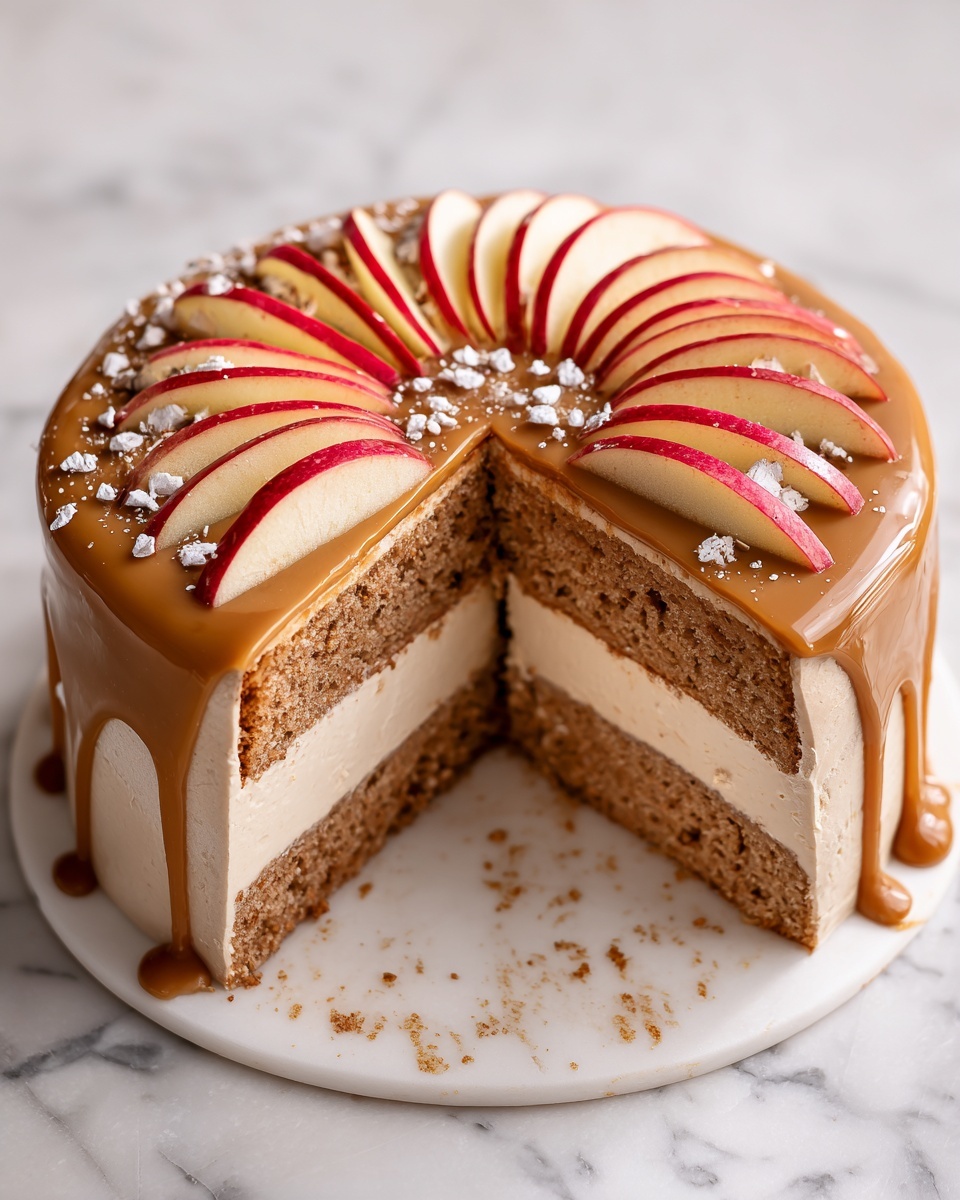 Maple Apple Ricotta Cake Recipe - Recipe Image