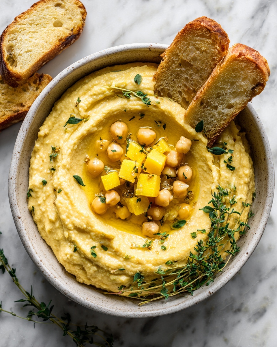 Butternut Squash Hummus Recipe - Recipe Image