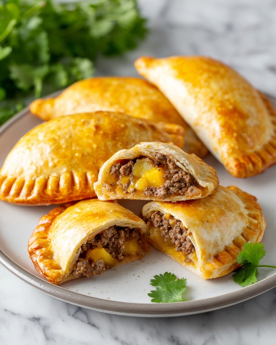 Beef and Cheese Empanadas Recipe - Recipe Image