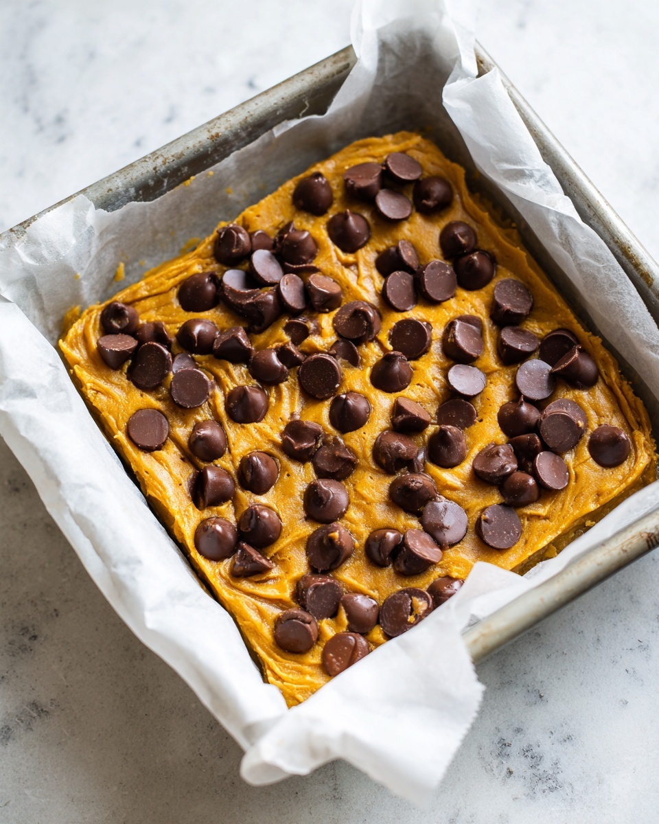 Peanut Butter Chocolate Chip Cookie Bars Recipe - Recipe Image