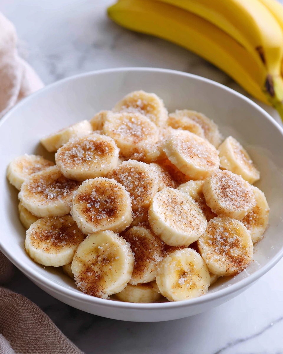 Cinnamon-Sugar Air Fryer Banana Chips Recipe - Recipe Image
