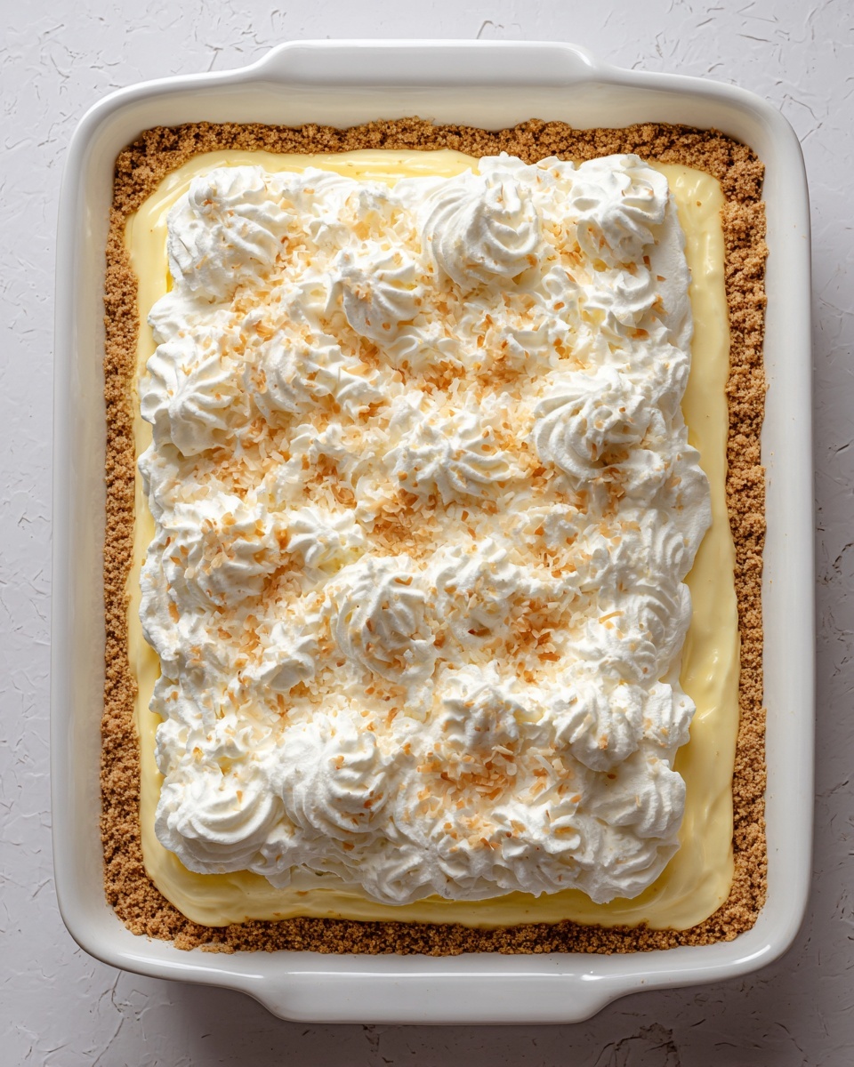 Coconut Cream Poke Cake Recipe - Recipe Image