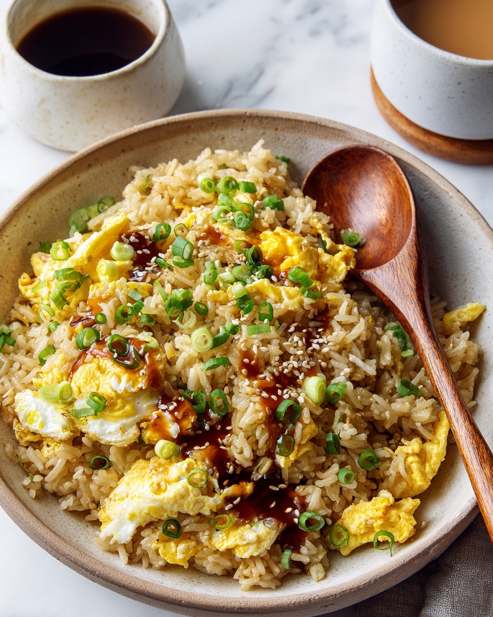 Spicy Egg Fried Rice Recipe - Recipe Image