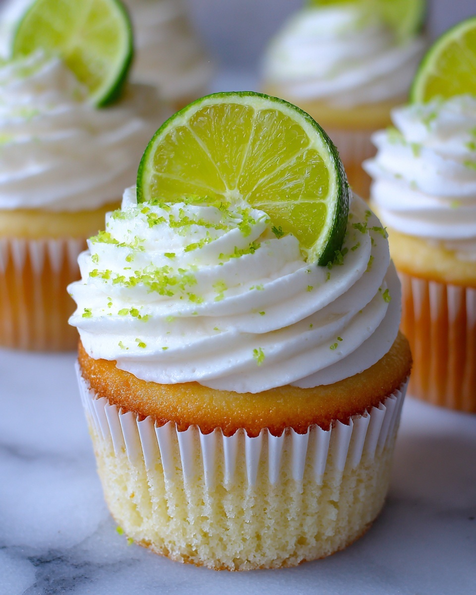 Margarita Cupcakes with Lime Frosting Recipe - Recipe Image