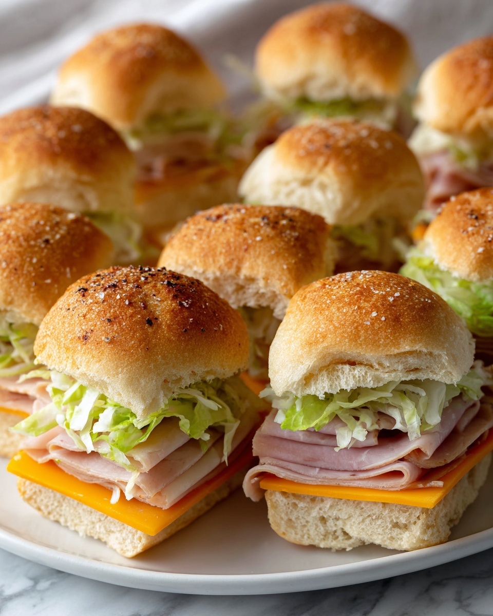 Chopped Club Sliders Bites Recipe - Recipe Image