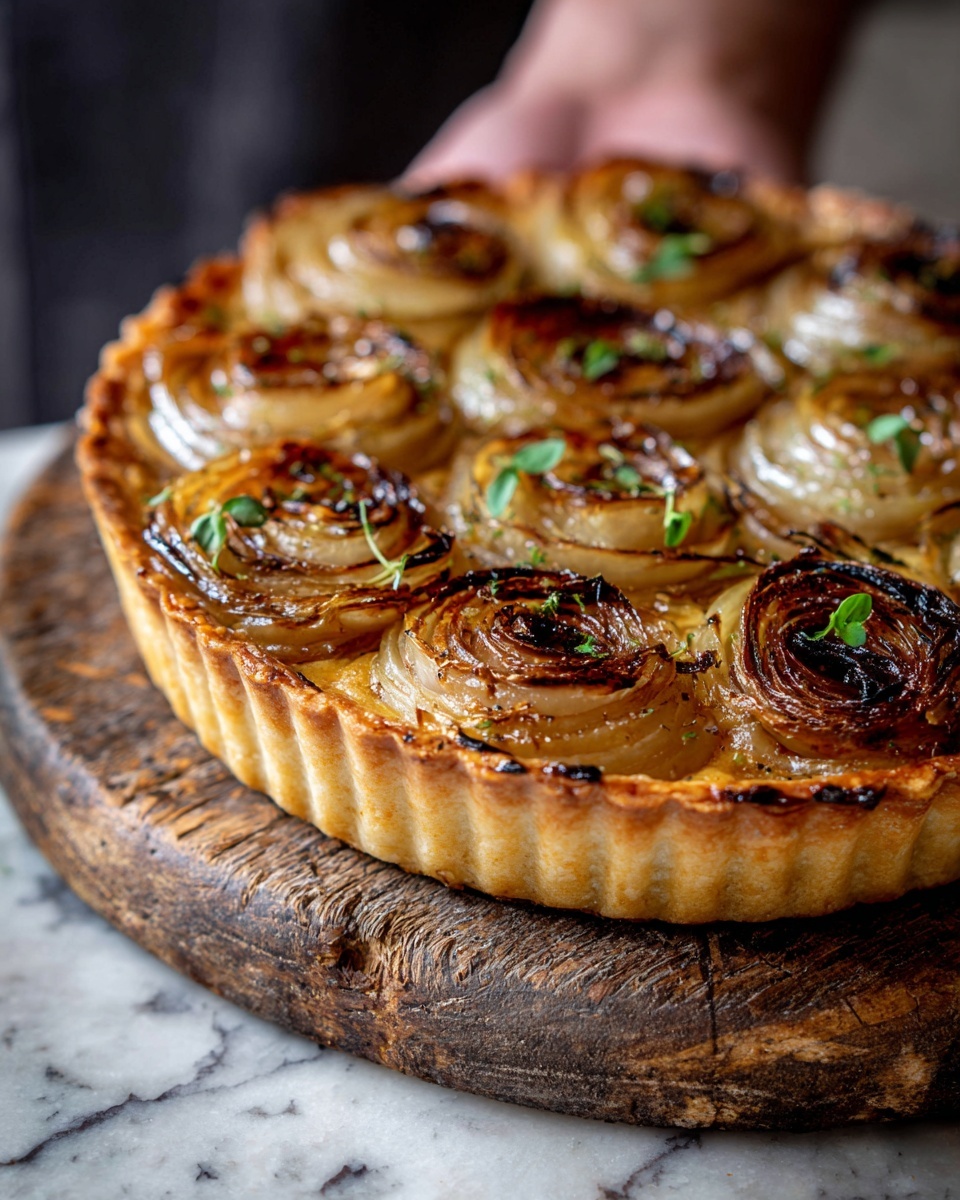 Caramelized Onion Tart Recipe - Recipe Image