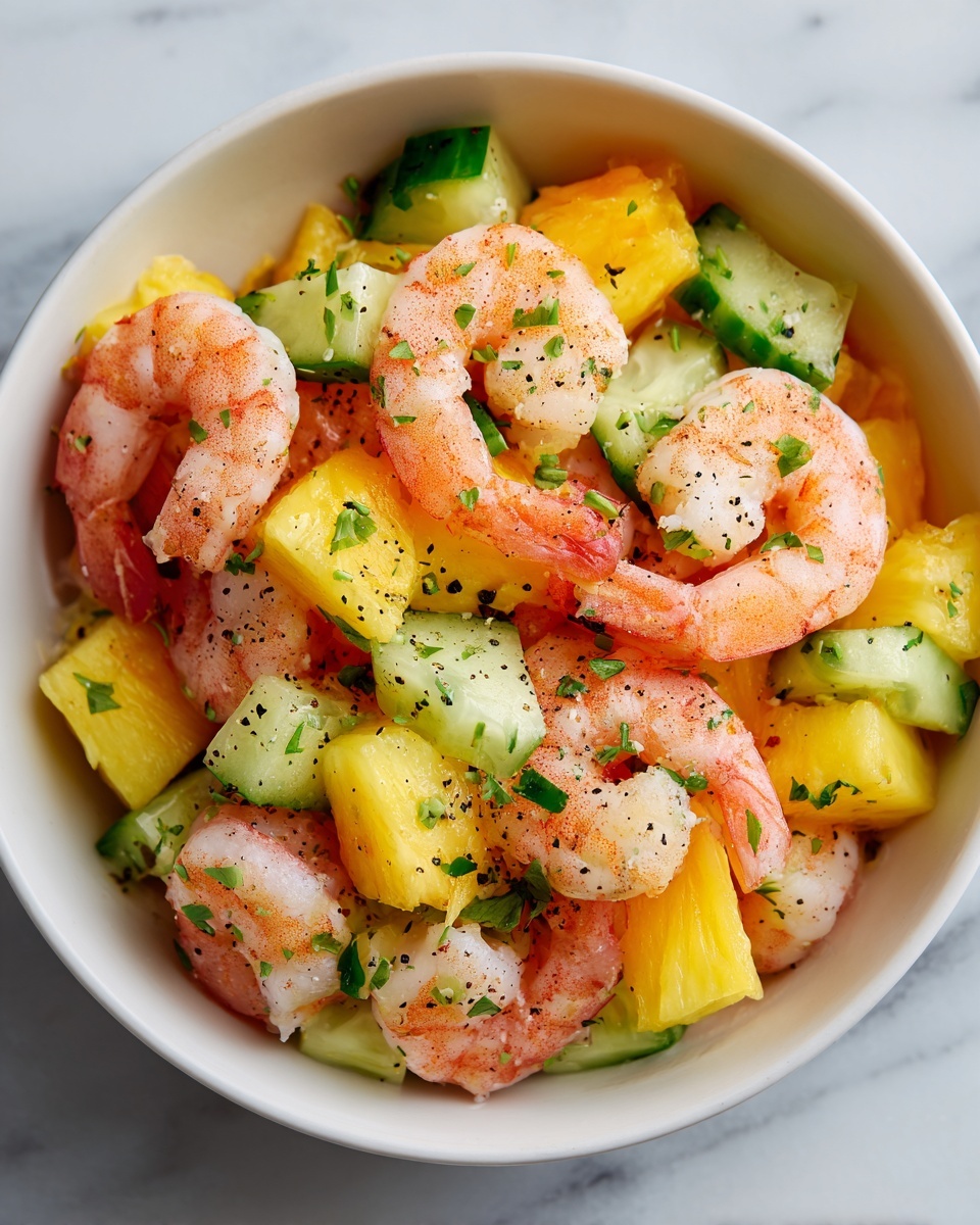 Cucumber Shrimp Salad Recipe - Recipe Image