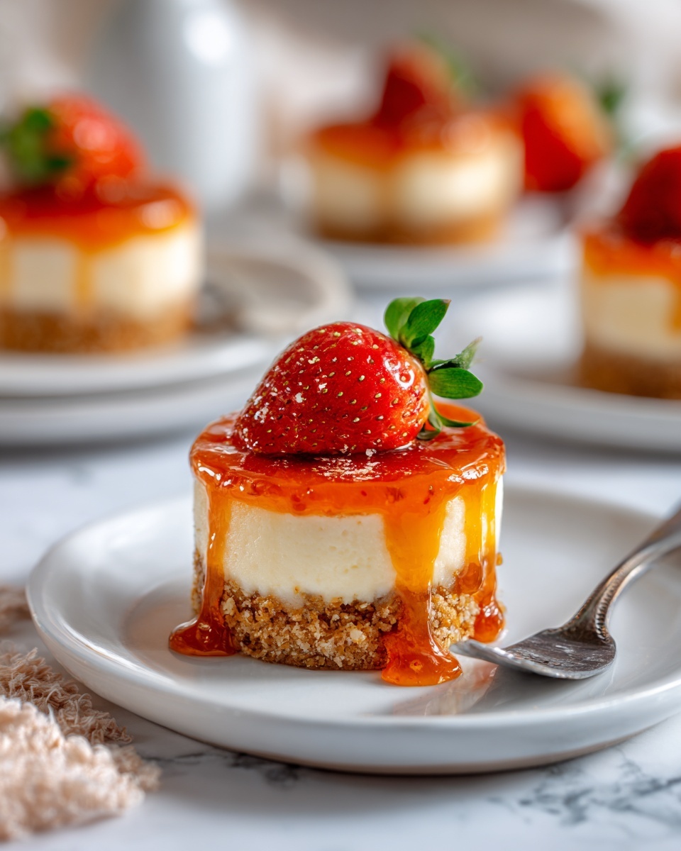 Mini Pineapple Upside-down Cheesecakes Recipe - Recipe Image