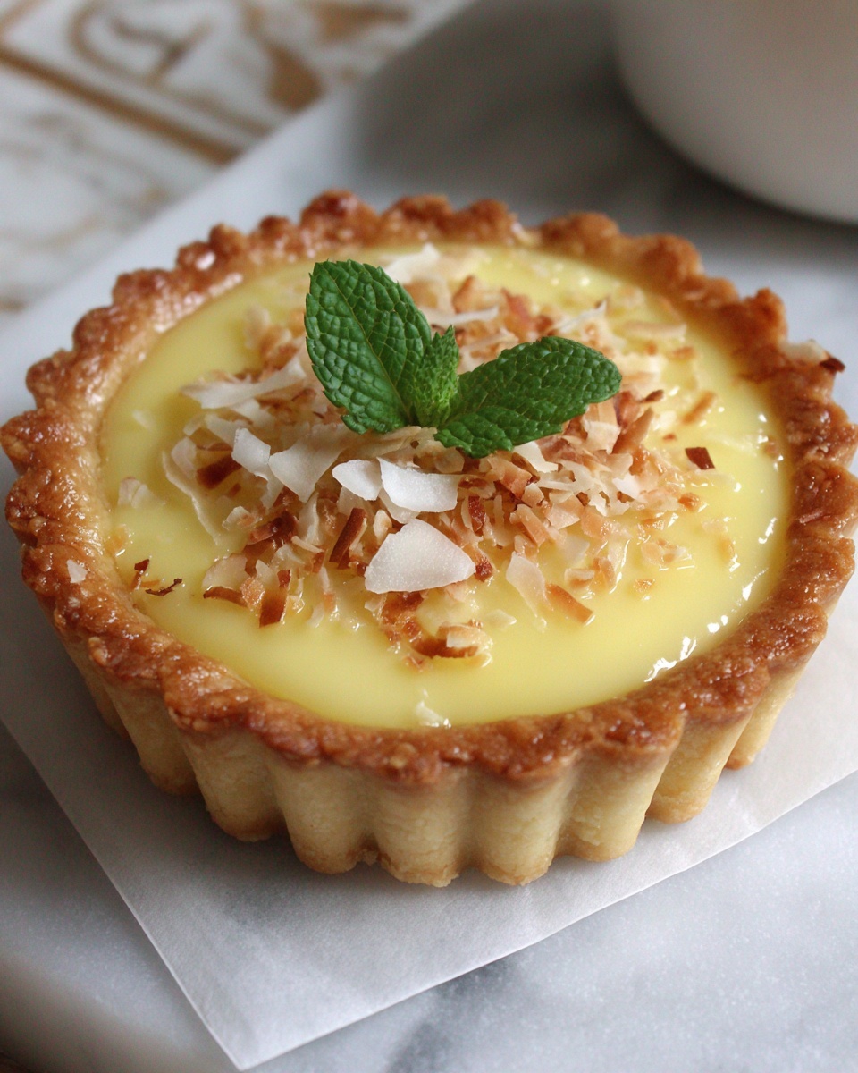 Mini Coconut Cream Pie Recipe - Recipe Image